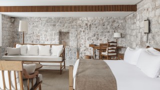 Aman Sveti Stefan Montenegro Two Bedroom Cottage 30 Master Bedroom High Res 26681