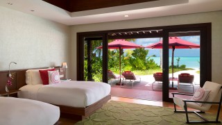 Niyama Three Bedroom Beach Pavilion Twin Bedroom