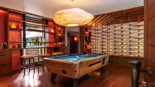 The Datai Langkawi The Datai Estate Villa Meranti pool table and bar